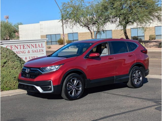 Used 2021 Honda CR-V EX-L with VIN 2HKRW2H82MH620529 for sale in Phoenix, AZ