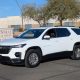 front driver's side view of 2022 Chevrolet Traverse for sale in Phoenix