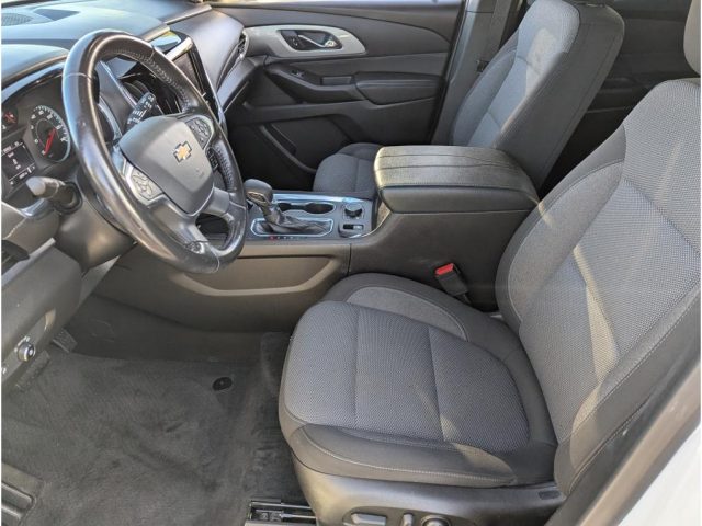 view into driver's seat of 2022 Chevrolet Traverse