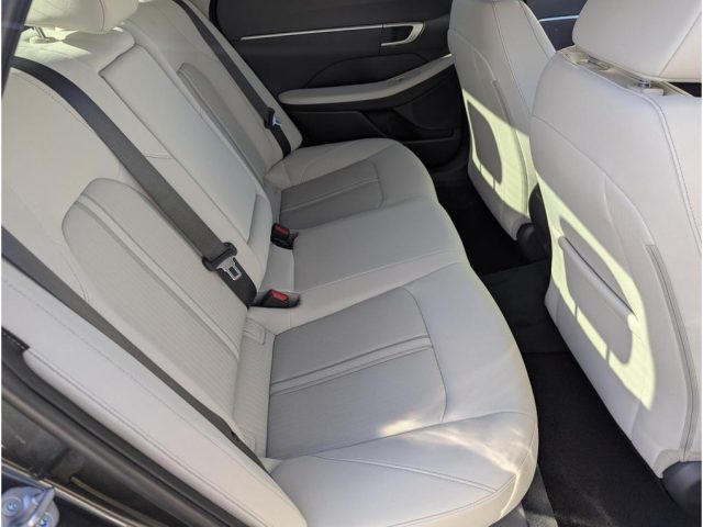 view of 2024 Hyundai Sonata backseat