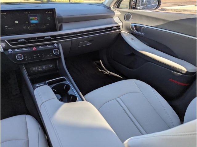 view into passenger seat of 2024 Hyundai Sonata