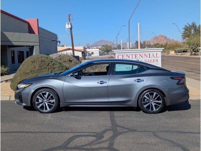 Used 2021 Nissan Maxima SV with VIN 1N4AA6CV4MC514732 for sale in Phoenix, AZ